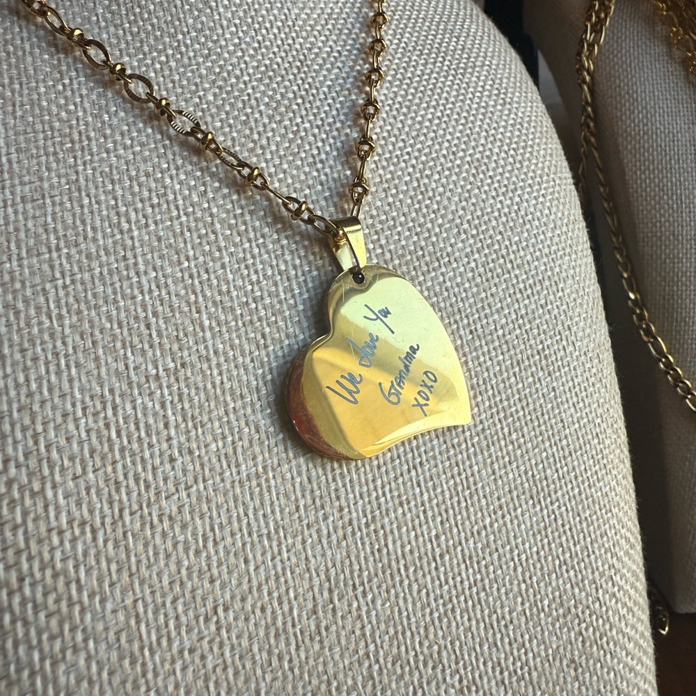 18k Gold Pendant Necklace